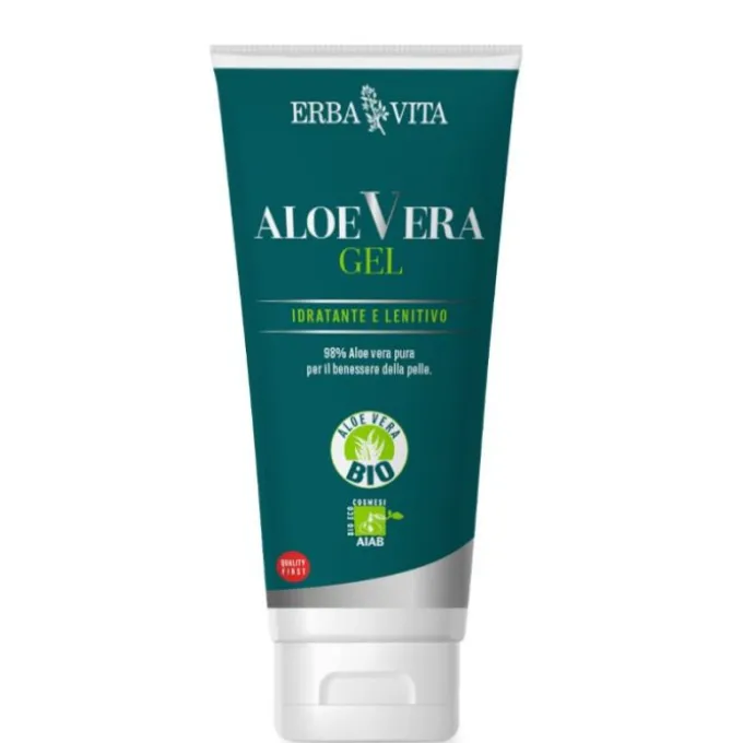 Aloe Vera Gel Bio Aiab 200 Ml Idratazione Pelle Normale