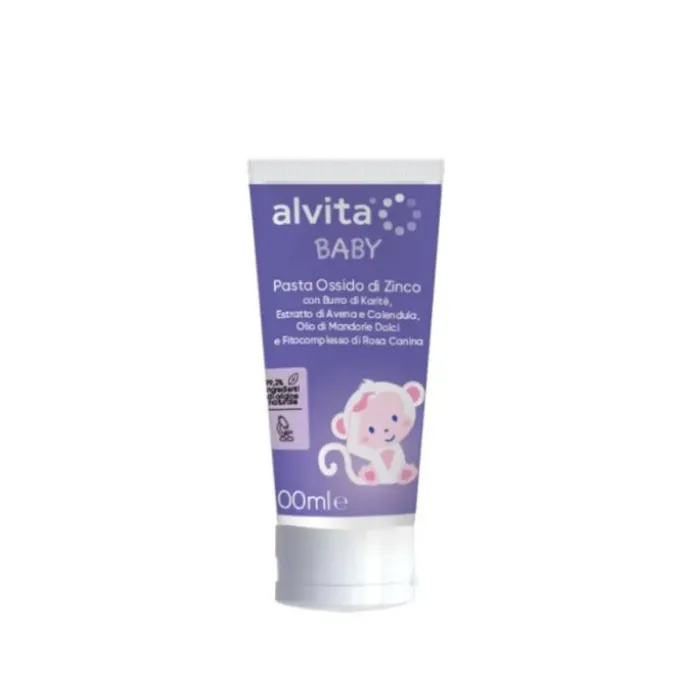 Alvita Baby Pasta Ossido Di Zinco 100 Ml Creme Antirossore