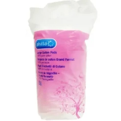 Alvita Dischetti Struccanti Maxi Di Cotone 50 Pezzi Accessori Igiene, Cura E Depilazione