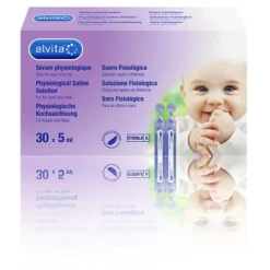 Alvita Soluzione Salina Igiene Nasale E Oculare 30 Fiale 5 Ml Soluzioni Per Lenti