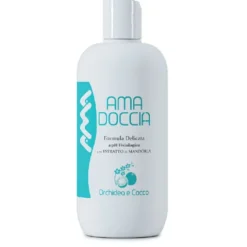 AMA DOCCIA BAGNO DOCCIA EMOLLIENTE CON ESTRATTO DI MANDORLA BIO, VITAMINA E E SORBITOLO 500 ML