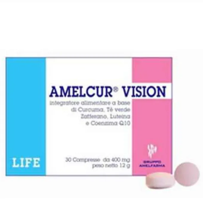 Amelcur Vision Integratore Di Minerali 30 Compresse Patologie Oculari