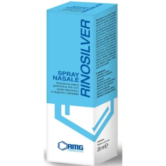 Amg Farmaceutici Rinosilver Iso Spray Nasale 50 Ml