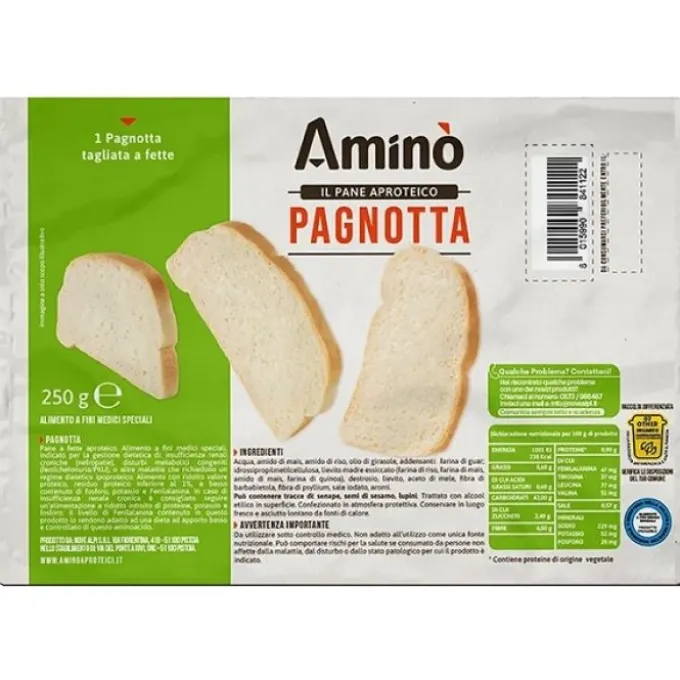 Amino Pagnotta 250 G Pane E Sostituti