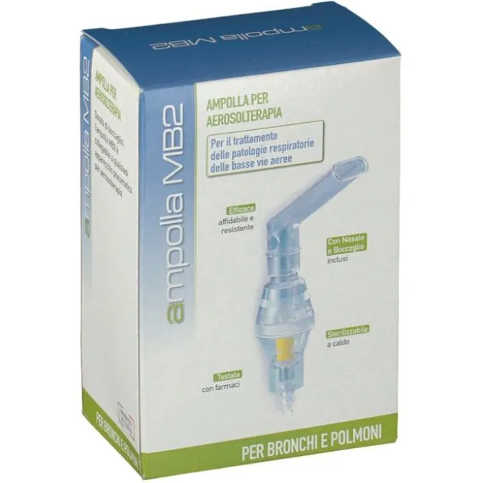Ampolla Aerosol Ricambio Nebulizzatore Nebula Mb2 Accessori Aerosol