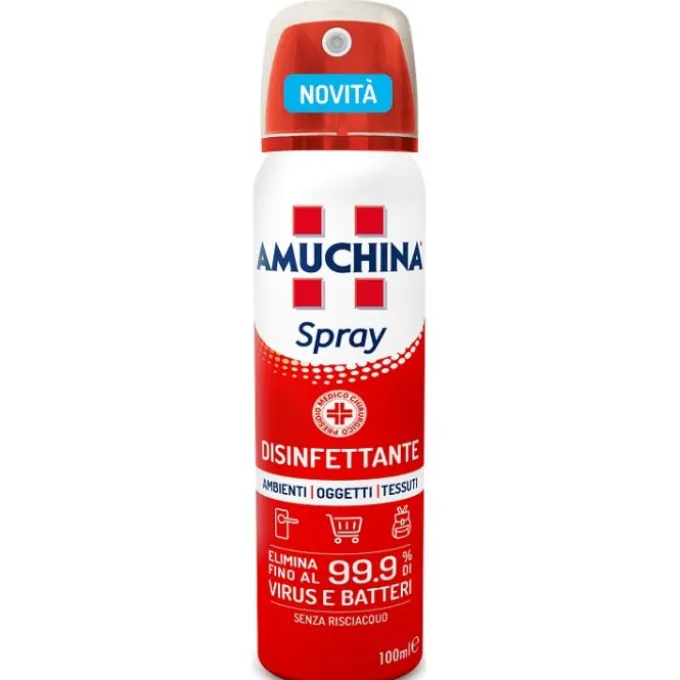 Amuchina Spray Disinfettante Per Ambienti Oggetti E Tessuti 100 Ml Disinfettanti Casa E Ambiente