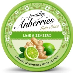 Anberries Lime & Zenzero 50 G Alimenti Normali