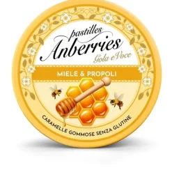 Anberries Miele & Propoli Caramelle Gommose 50G Alimenti Normali