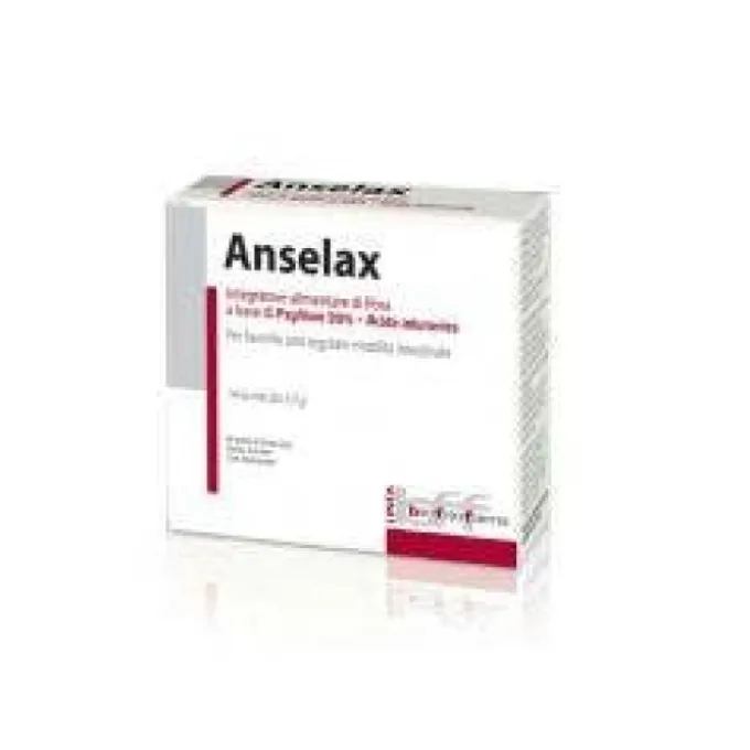 Anseris Farma Anselax Integratore Transito Intestinale 14 Bustine Regolarita E Depurazione