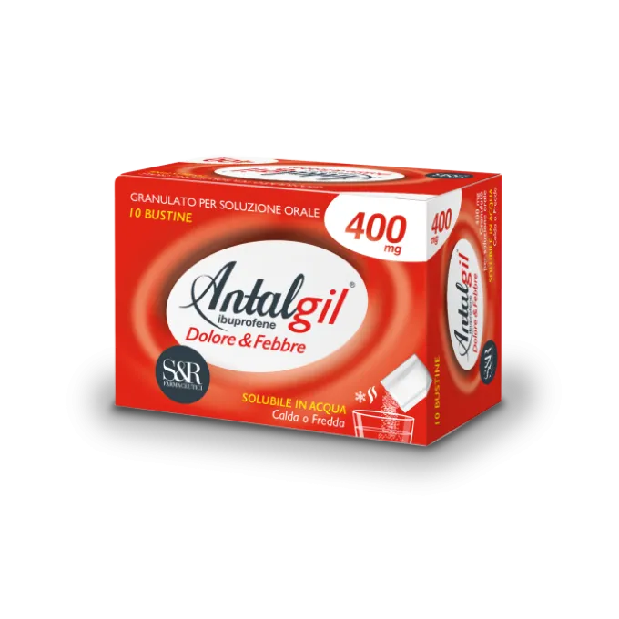 Antalgil Dolore E Febbre Orale Grat 10 Bust 400 Mg