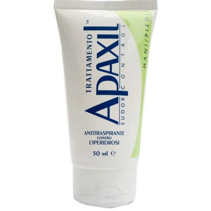 Apaxil Sudor Control Mani/Piedi Notte 50 Ml - Cosmetico Antiperspirante Ipersudorazione E Odore Pied