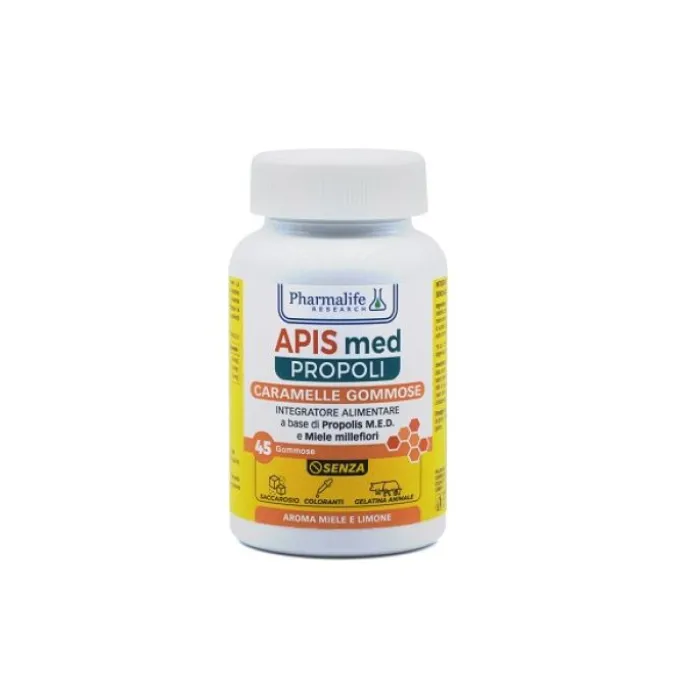 Apis Med Propoli 45 Gommose Disinfettanti Bocca E Gola Pastiglie