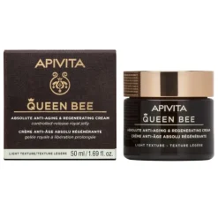 Apivita Sa Apivita Queen Bee - Crema Anti Età Assoluta E Rigenerante Texture Leggera 50 Ml