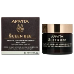 Apivita Sa Apivita Queen Bee - Crema Notte Anti Età Assoluta E Rimpolpante 50 Ml