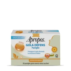 Apropos Gola Defens Pro Gusto Arancia Senza Zucchero 20 Pastiglie Disinfettanti Bocca E Gola Pastigl