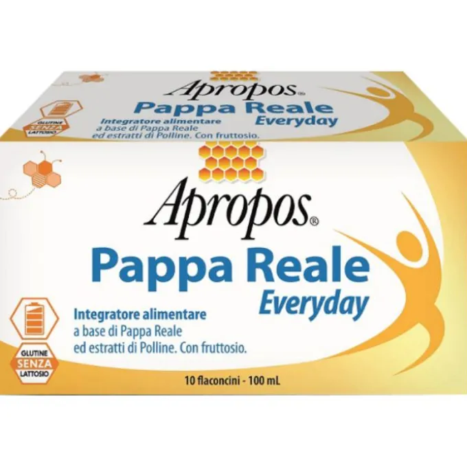 Apropos Pappa Reale Everyday 10 Flaconcini Da 10 Ml