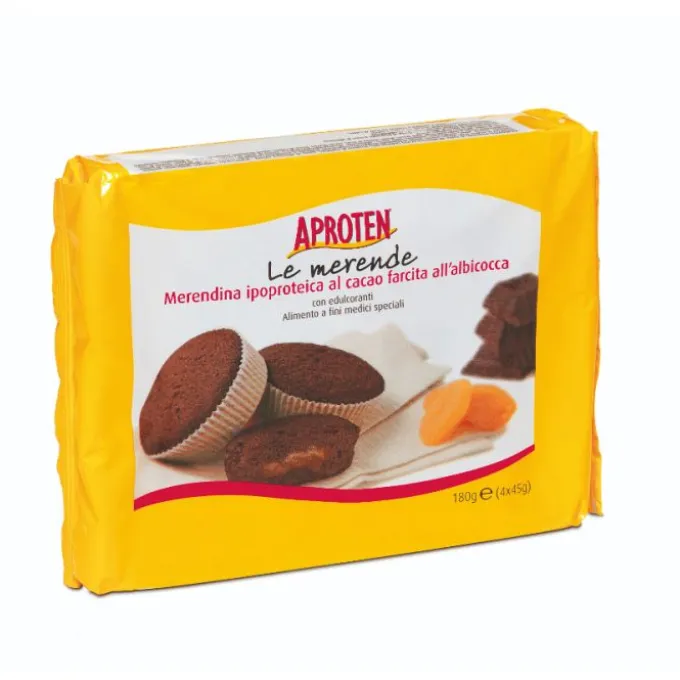 Aproten Merendina Ipoproteica Al Cacao E Albicocca 4X45 G