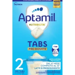 Aptamil Tabs 2 Latte Di Proseguimento In Compresse 24X5G - Alimento Per Lattanti 21 Bustine