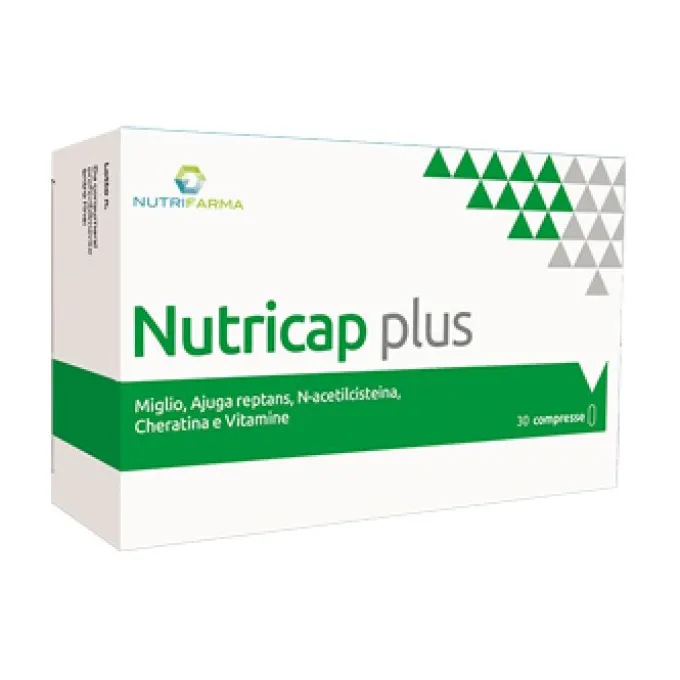 Aqua Viva Nutricap Plus 30 Compresse Integratori Anticaduta