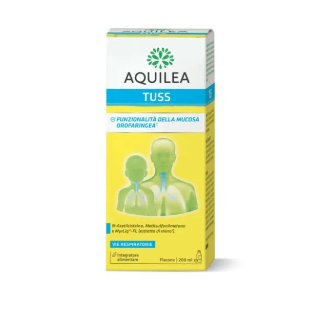 Aquilea Tuss Sciroppo Integratore Vie Respiratorie 200 Ml