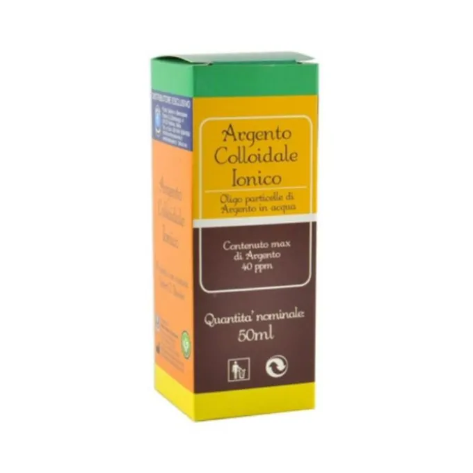 Argento Colloidale Ionico 40Ppm 50Ml Disinfettanti