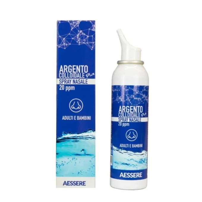 Argento Colloidale Plus Nasale Spray 20 Ppm 100 Ml Antistaminici Spray