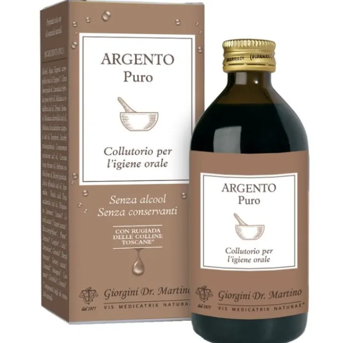 Argento Puro Liquido Analcolico 200 Ml