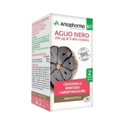 Arkofarma Arkocaps Arkocapsule Aglio Nero Bio Integratore Controlllo Del Colesterolo 40 Capsule