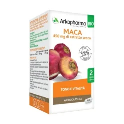 Arkofarma Arkocaps Arkocapsule Maca Bio Integratore Tonico Adattogeno 40 Capsule