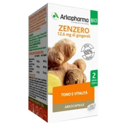 Arkofarma Arkocaps Arkocps Zenzero 40 Capsule Acidita'