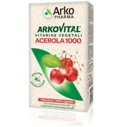 Arkofarma Arkocaps Arkovital Acerola 1000 Integratore 30 Compresse Masticabili