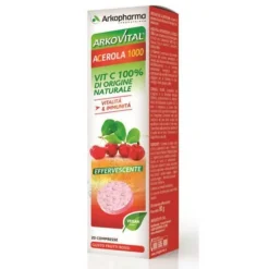 Arkofarma Arkovital Acerola Integratore 20 Compresse Effervescenti Vitamina C