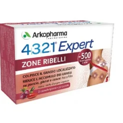 Arkofarma 4321 Expert Zone Ribelli 60 Capsule Controllo Della Fame E Del Metabolismo