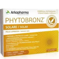 Arkofarma Phytobronz Integratore Solare 30 Perle Preparazione Al Sole