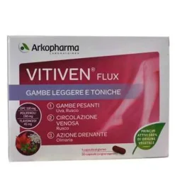 Arkofarma Vitiven Flux Integratore 30 Capsule Integratori Venotonici