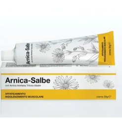 Arnica-Salbe Con 10% Arnica Montana Tintura Madre Crema Affaticamento Muscolare 50 G