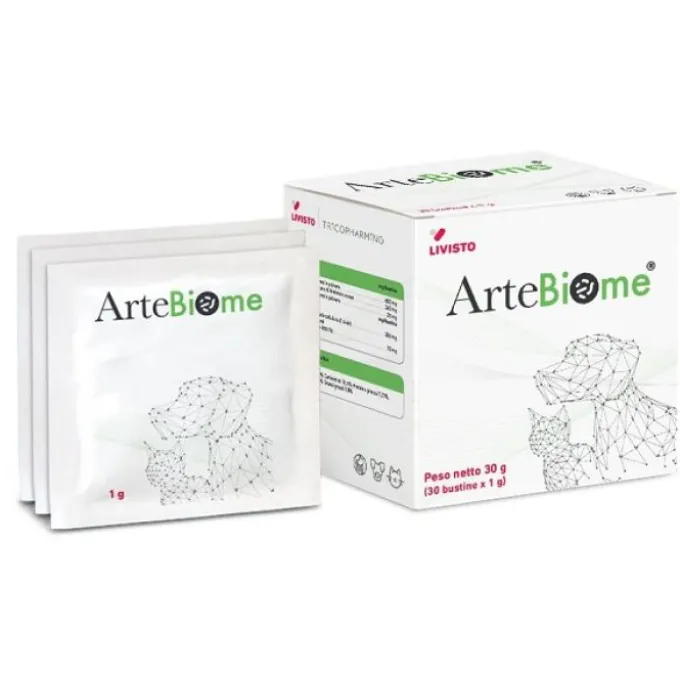Artebiome 30 Bustine Integratori Per Animali