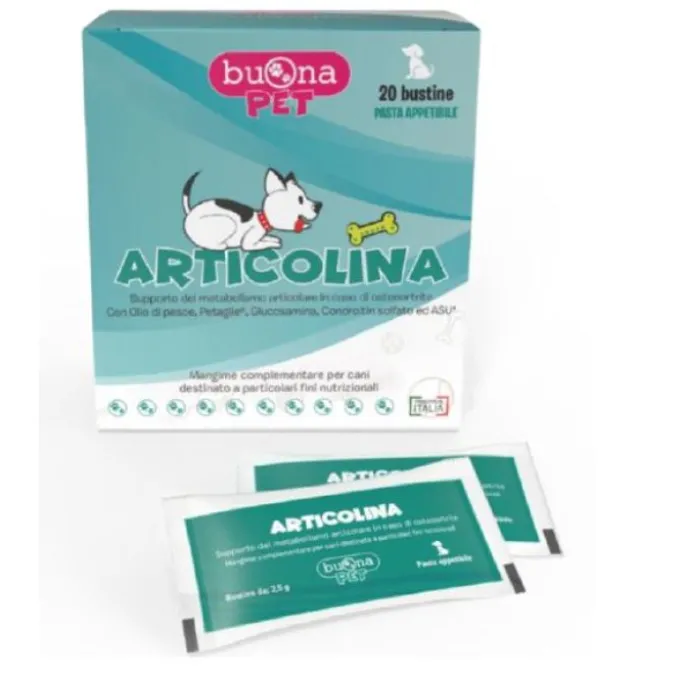 Articolina 20 Bustine Buona Pet Integratori Per Animali