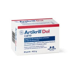 Artikrill Dol Mangime Complementare Cane Per Osteoartrite 30 Perle Integratori Per Animali
