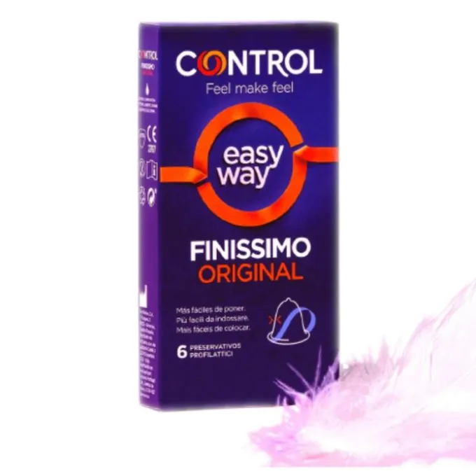 Artsana Control Profilattico Finissimo Original Easy Way 6 Pezzi Preservativi