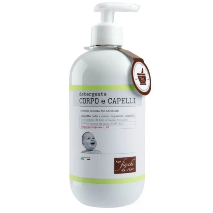 Artsana Spa Fiocchi Di Riso Detergente Corpo E Capelli Talco Non Talco 400 Ml
