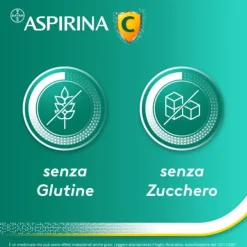 Aspirina C 40 Compresse Effervescenti 400Mg+240 Mg Con Vitamina C