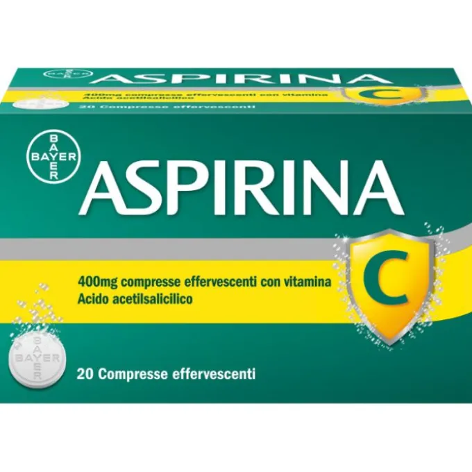 Aspirina C 20Cpr Eff 400+240Mg