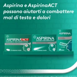 Aspirina Dolore Inf 20Cpr500Mg