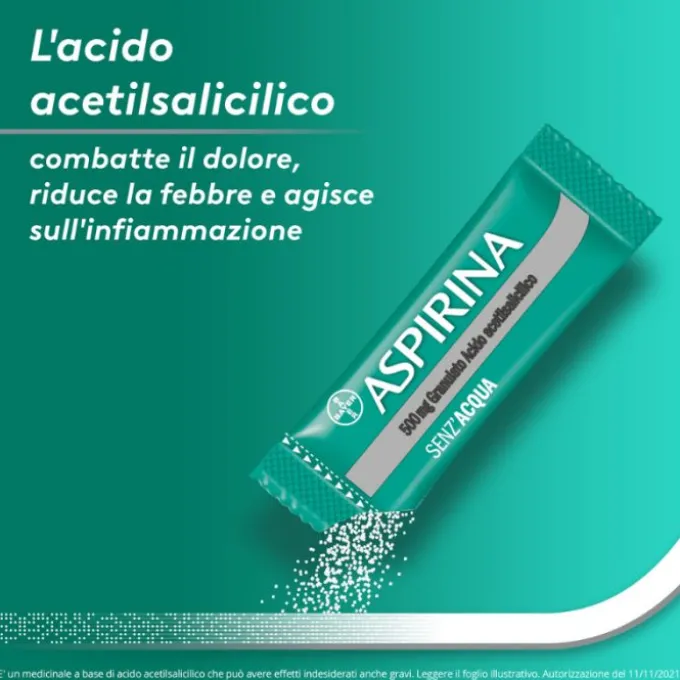 Aspirina Os Grat 10Bust 500Mg