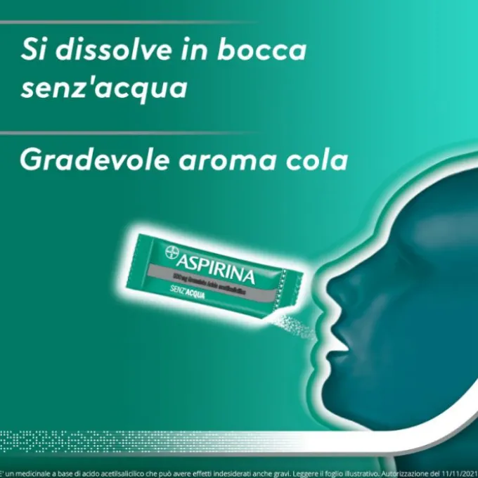 Aspirina Os Grat 10Bust 500Mg