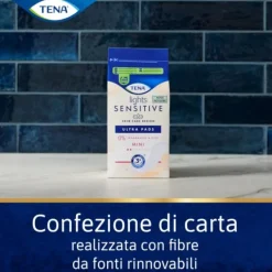 Assorbente Tena Lady Lights Sensitive Ultra Pad Mini 20 Pezzi