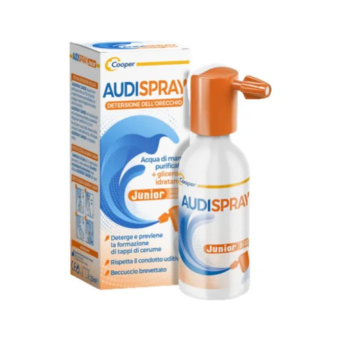 Audispray Junior Igiene Dell'orecchio 25 Ml