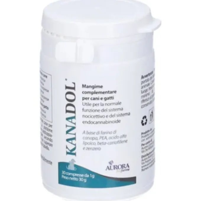 Aurora Biofarma Kanadol 30 Compresse Integratori Per Animali
