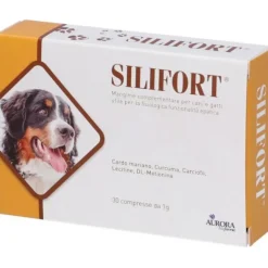 Aurora Biofarma Silifort Integratore Fegato Cani E Gatti 30 Compresse
